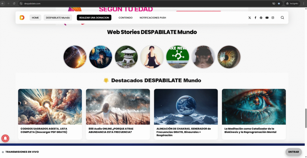 DESPABILATE MUNDO, PLATAFORMA PARA MEDIOS CREADA POR TUMALETIN.COM 3 DESPABILATE.COM PLATAFORMA PARA MEDIOS CREADA POR TUMALETIN.COM, DESPABILATE MUNDO